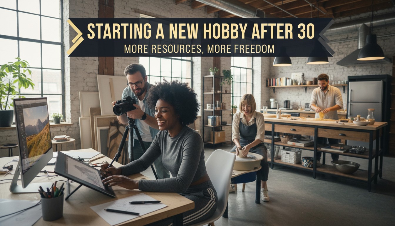 Starting a New Hobby After 30: Why It’s Easier Than You Think