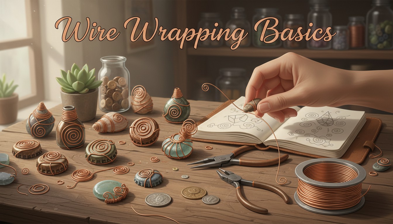 Wire Wrapping Basics: Turning Found Objects into Jewelry or Decor